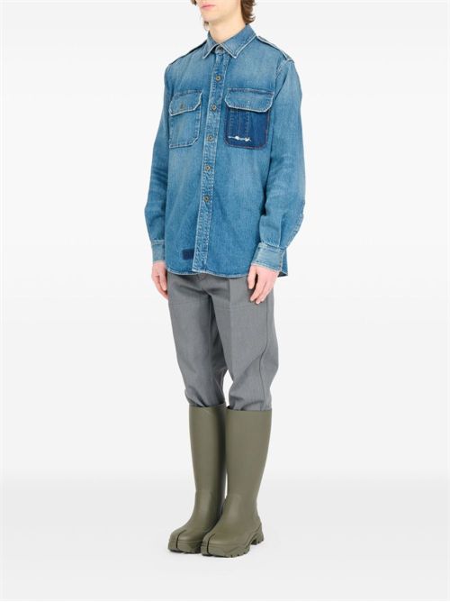 Shirt with Patch MAISON MARGIELA | S50DT0064M30034961